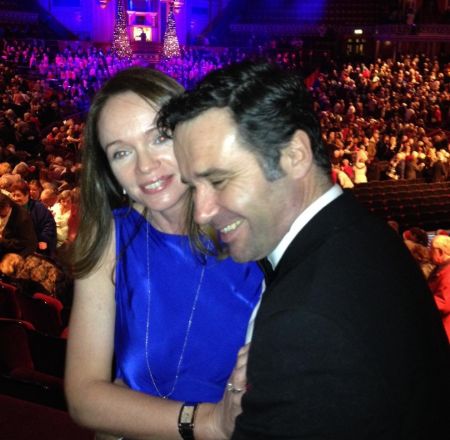 Andrew and his reported partner in live concert